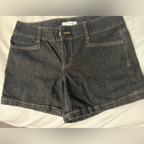 White House Black Market Pants - Dark wash comfy denim shorts